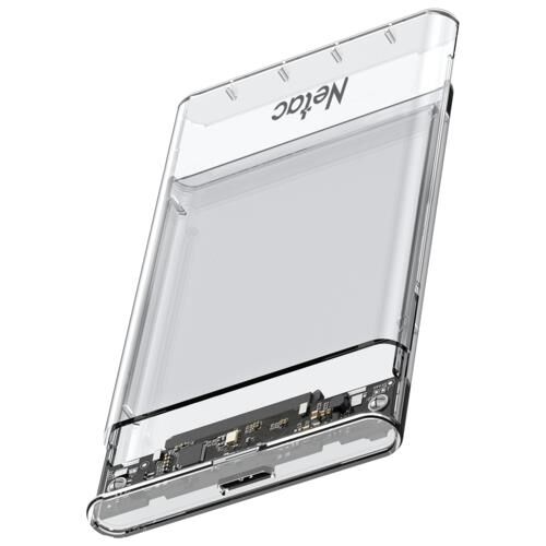 Netac WH11 USB3.0 NT07WH11-30B0 2.5'' Şeffaf Disk Kutusu