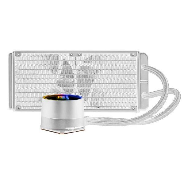 POWERBOOST 240mm DEEP PB-LCS-PI240-W ARGB Sıvı Soğutmalı AM5-1851p İşlemci Fanı Beyaz