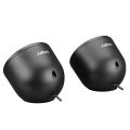 Snopy SN-03A 2.0 Siyah 2Wx2 USB Mini Multimedia Speaker Hoparlör