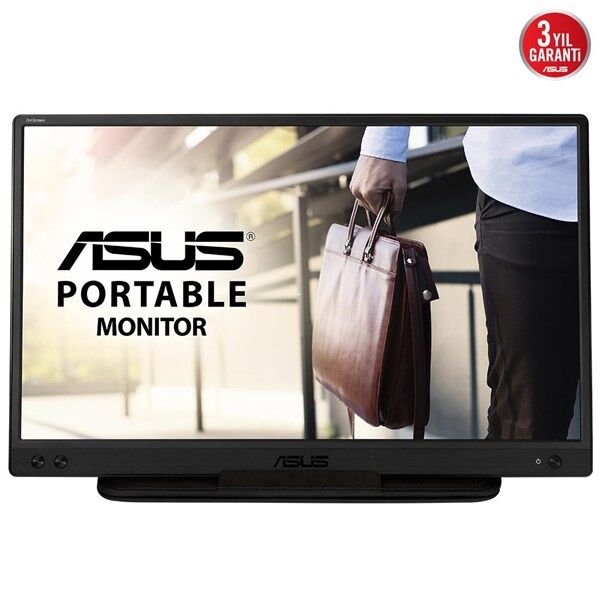 ASUS 15.6'' IPS ZENSCREEN MB166C 5MS 60Hz TYPE-C Taşınabilir USB Monitör (1920 X 1080) Outlet (Kutu Açık)