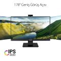 ASUS 23.8'' IPS BE24EQK 5MS 60Hz HDMI-DP EV Ofis Tipi Monitör (1920 X 1080) Web Kameralı