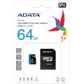ADATA 64GB PREMIER AUSDX64GUICL10A1-RA1 MICRO-SD HAFIZA KARTI