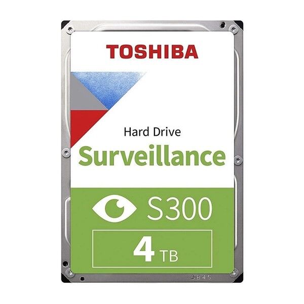TOSHIBA 3.5'' 4TB S300 HDWT740UZSVA 128MB SATA-3 Güvenlik Diski