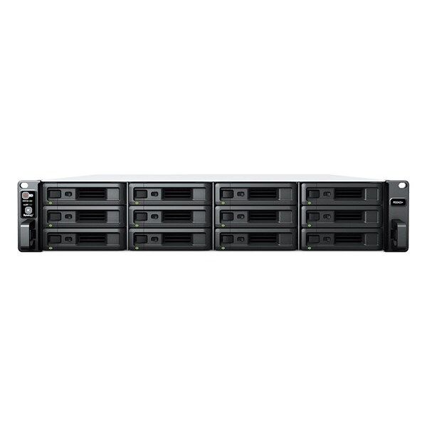 SYNOLOGY RS2423 PLUS RYZEN V1780B-16GB DDR4 ECC UDIMM-12-Diskli Rack Nas Sunucu (Disksiz)