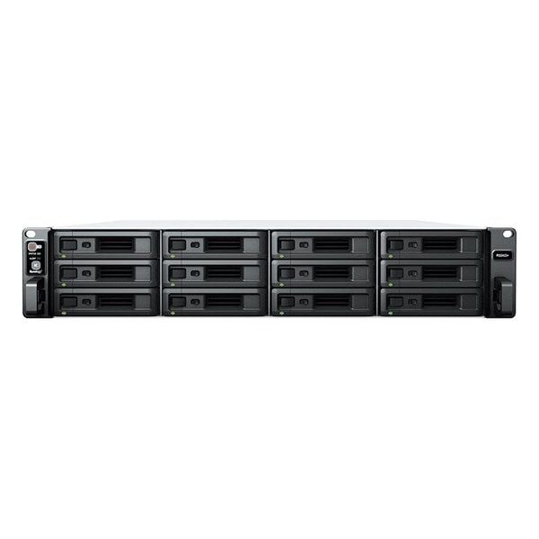 SYNOLOGY RS2423 PLUS RYZEN V1780B-32GB DDR4 ECC UDIMM-12-Diskli Rack Nas Sunucu (Disksiz)