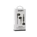 Snopy SN-778 LEGATO MP3 Kulak İçi Siyah Mikrofon & Kulaklık