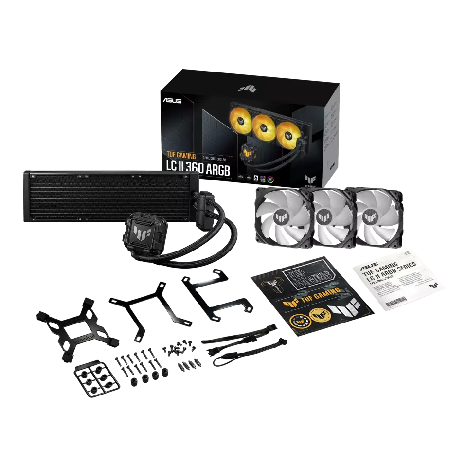 ASUS 360MM TUF GAMING LC III AM5-1851P RGB SIVI SOĞUTMALI İŞLEMCİ FANI BEYAZ