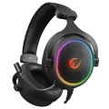 Rampage ONYX-S Siyah USB 7.1 Version RGB Led+Ses Kontrollü Oyuncu Mikrofonlu Kulaklık