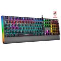 RAMPAGE KB-R210 FAVORY Rainbow Aydınlatmalı Kristal Red Switch Mekanik Gaming Oyuncu Klavyesi