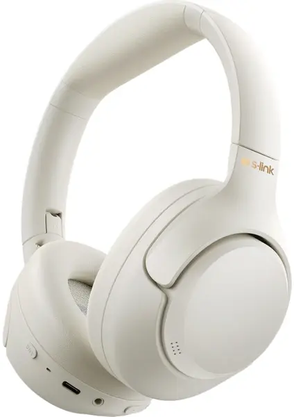 S-link DOOB White Hybrid ANC Bluetooth Kulaklık