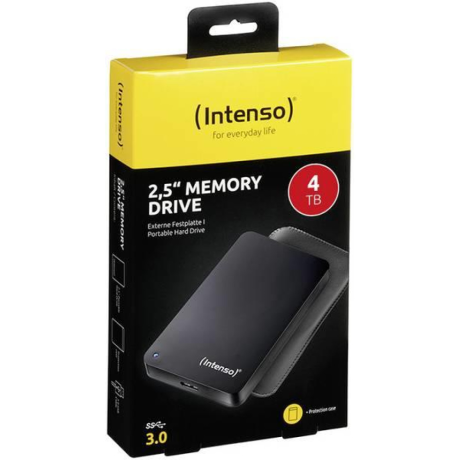 INTENSO 4TB 2.5'' 6023512 USB 3.0 Harici Disk Siyah