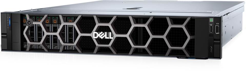 DELL POWEREDGE R760XS SPL2 SILVER 4510-128GB DDR5 RDIMM-480GB SSD-2x1100w Rack Sunucu