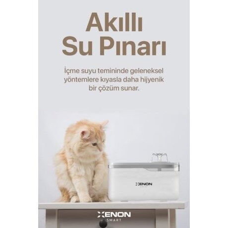 XENON SMART WIFI DESTEKLI KEDI SU PINARI X8650_M1