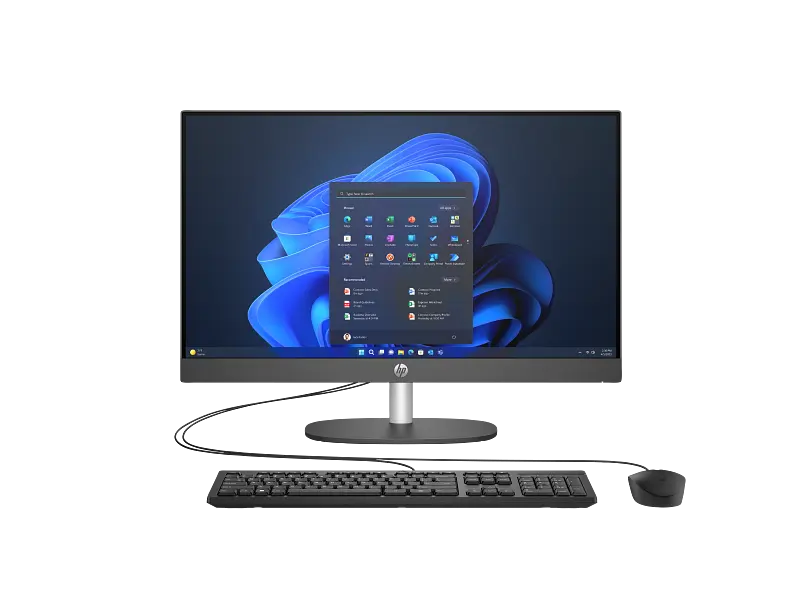 HP ProOne 240 G10 D21FRET Ultra 7-155U 8GB 512GB 23.8'' DOS -Siyah