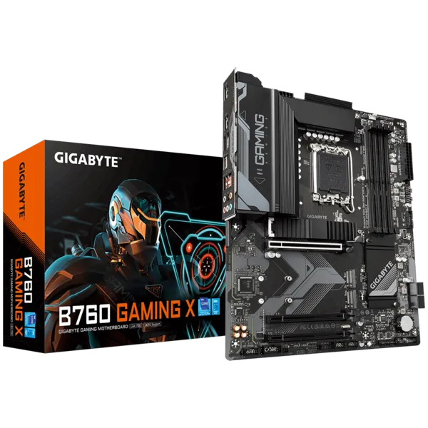 GIGABYTE B760 GAMING X DDR4 HDMI DP PCIE 4.0 1700p ATX