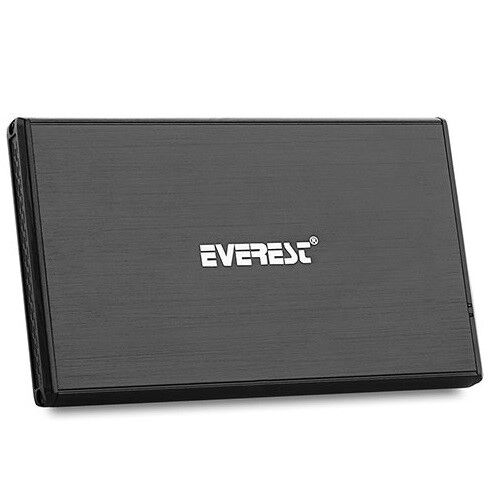EVEREST 2.5'' USB 3.0 HD3-257 Sata Harddisk Kutusu Siyah