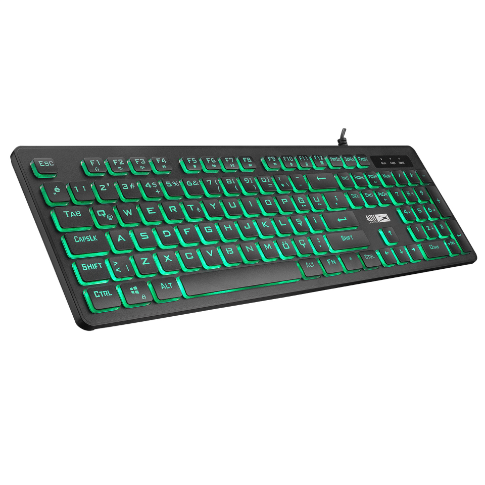 ALTEC ALGK8264 Kablolu USB Siyah Gaming Klavye