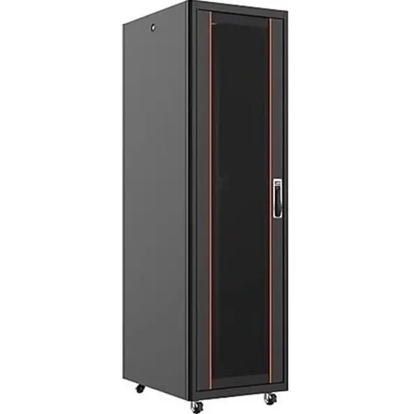 AGER 36U 600x800mm Dikili Tip Beyaz Kabinet Vega Cam Kapak AG-VB36U6080S1-BAAA-A-M1