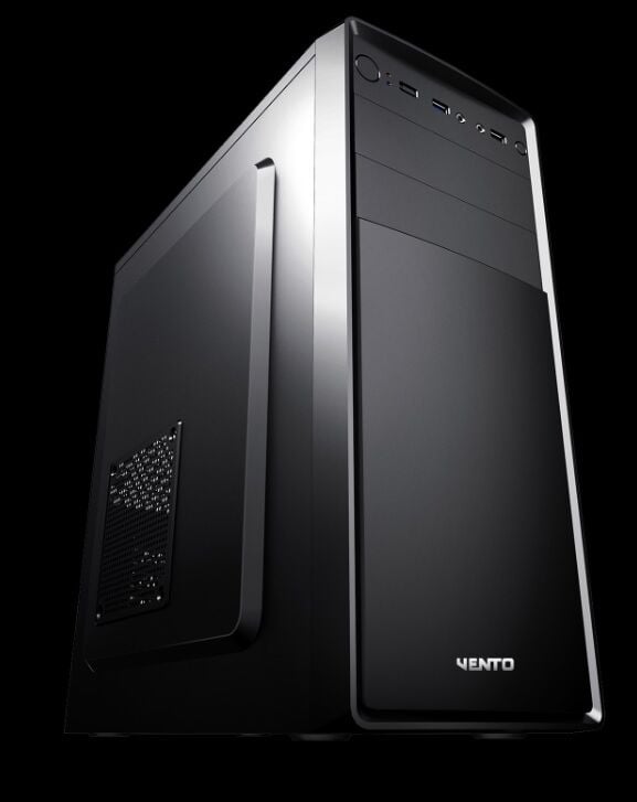 Vento VS120S 400W Peak (Real 350w) Mini Tower Kasa Siyah