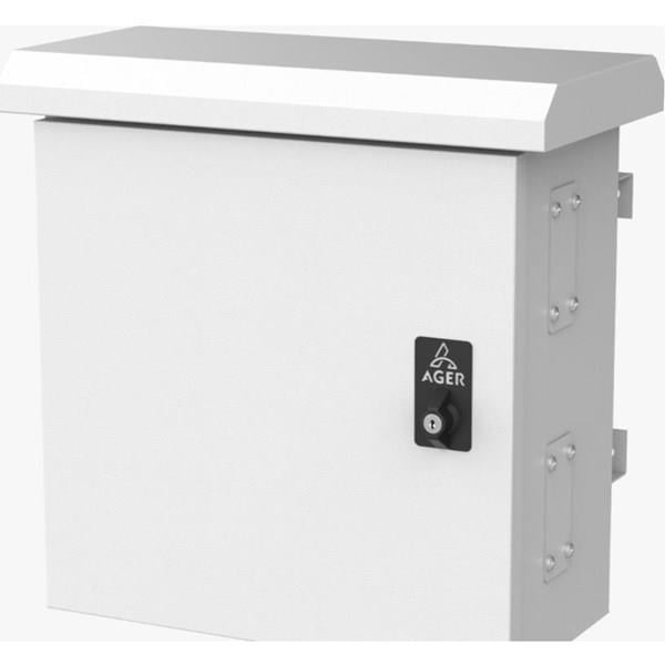 AGER 500x500x325 Mobese Dış Ortam Direk Tipi Kabinet AG-MB455023B2 Fanlı
