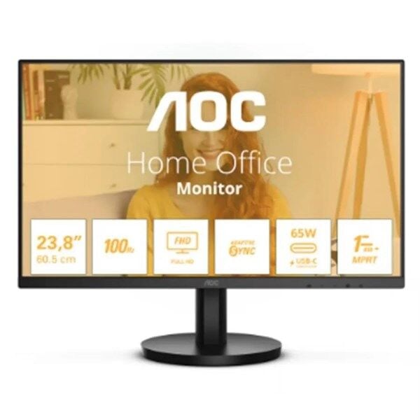 AOC 23.8'' IPS 24B3CA2 1MS 100hz HDMI Multimedya Monitör Çerçevesiz