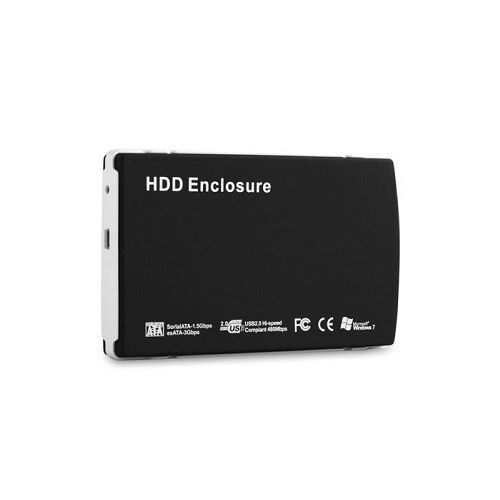 EVEREST 2.5'' USB 2.0 SL-HDC25 Sata Harddisk Kutusu Gümüş