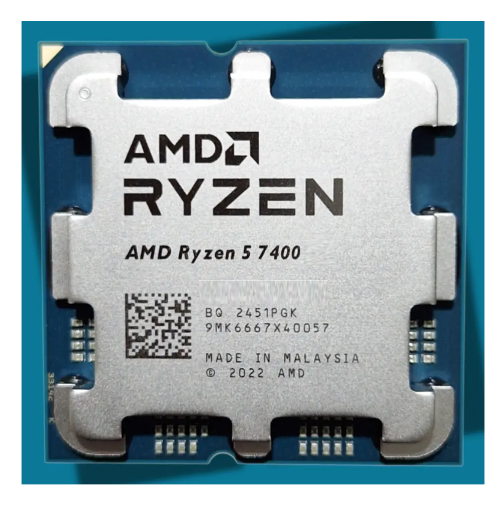 AMD RYZEN 5 7500 22MB 6çekirdekli O/B UHD AM5 65w Kutusuz+Fansız.