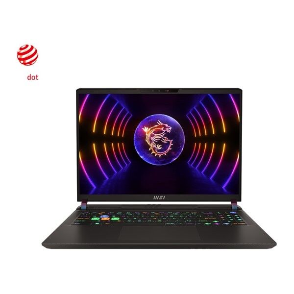 MSI 16'' QHD VECTOR GP68HX 13VH-227XTR CORE i9 13980HX-32GB DDR5-12GB RTX4080-1TB NVME-FDOS