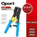Qport Q-PEN6 Yeni Nesil EZ-RJ Ağ Pensesi