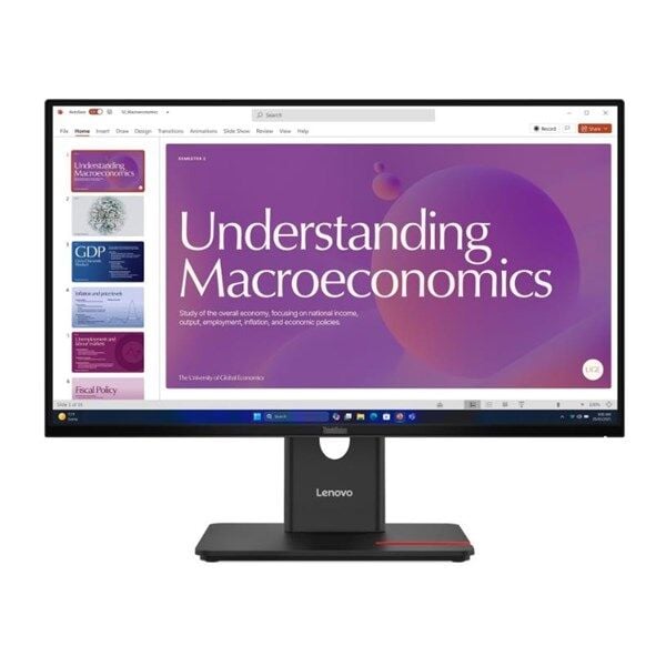 LENOVO 23.8'' IPS THINKVISION T24D-40 64B9GAT1TK 4MS 120HZ HDMI-DP KURUMSAL MONİTÖR 1920X1080
