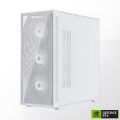 QUANTUM GAMING SN923W RYZEN 5 5600X-16GB RAM-512GB NVME-12GB RTX4070-FDOS GAMING PC BEYAZ