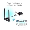 ASUS PCE-AX58BT AX3000 Dual Band PCIe Kablosuz Adaptör,Bluetooth