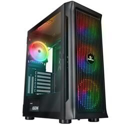 Rampage PROLIX Mesh 650W Manyetik Temperli Camlı ATX Mid-T Oyuncu Kasası