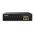 TENDA 10port 80w 8port PoE S110PC 10/100 2-Uplink Yönetilemez Switch