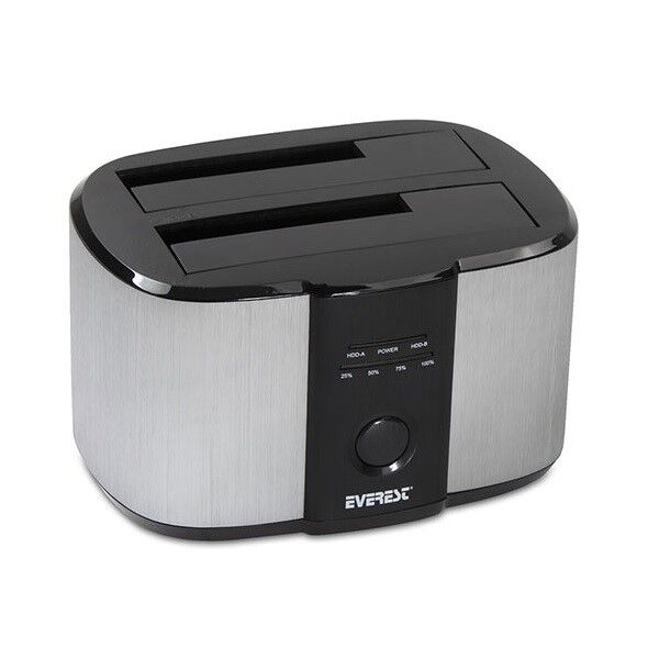 EVEREST 2.5,3.5'' USB 3.0 HD3-540 Sata Harddisk Dock Siyah