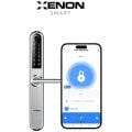 XENON SMART X8057 Akıllı Kapı Kilidi Parmak İzi Şifre Girişli Gümüş