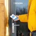 XENON SMART X8057 Akıllı Kapı Kilidi Parmak İzi Şifre Girişli Gümüş