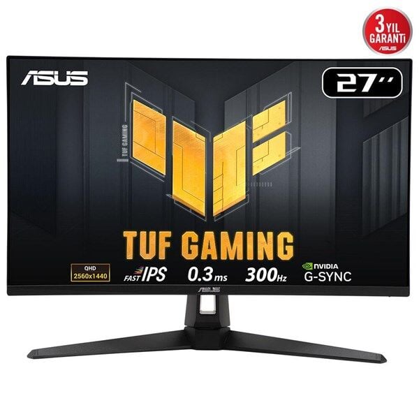 ASUS 24.5'' FAST IPS TUF GAMING VG27AQM5A 0.3MS 200Hz HDMI-DP Gaming Monitör (1920 X 1080)
