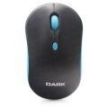 DARK DK-AC-MSW100B Nano Alıcılı Kablosuz 2.4Ghz Siyah-Mavi Mouse