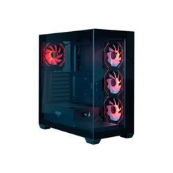 AIGO DS900 Siyah GP-750W 80+ Non-Modular Bronze ARGB Mid Tower Kasa
