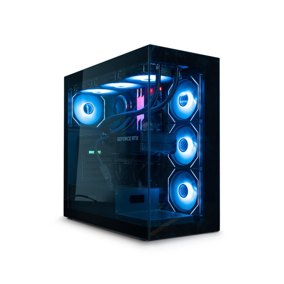 AIGO DS900 Siyah GP-750W 80+ Non-Modular Bronze ARGB Mid Tower