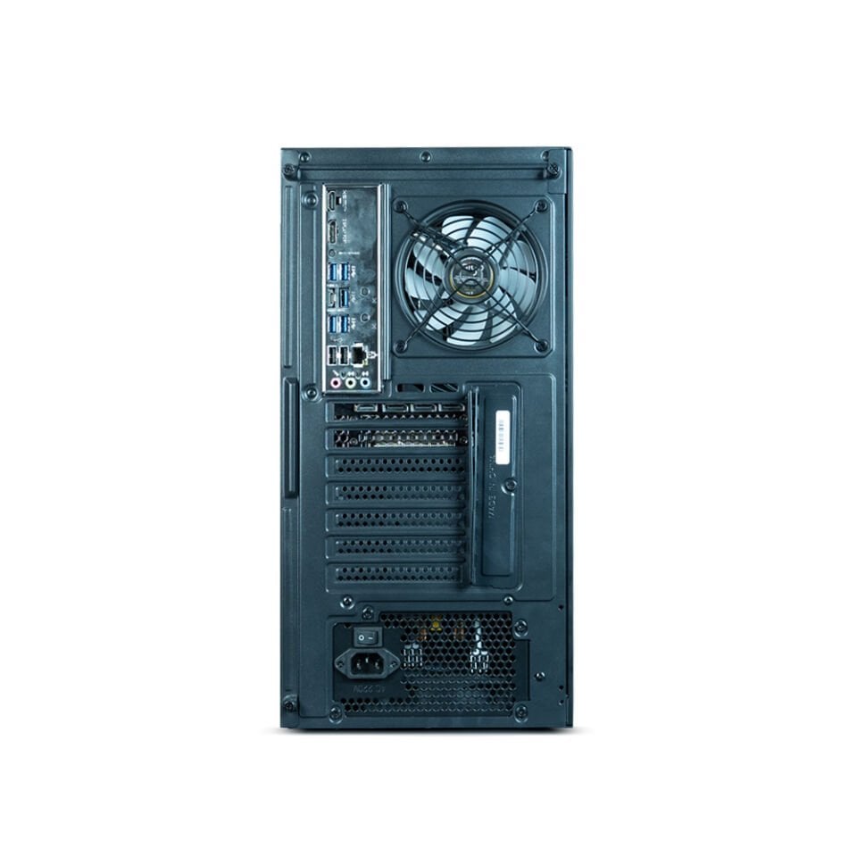AIGO DS900 Siyah GP-750W 80+ Non-Modular Bronze ARGB Mid Tower Kasa