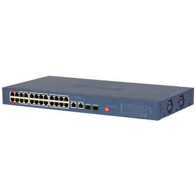 DAHUA 24port CS4226-24ET-240 10/100 2-SFP 240W Cloud PoE Switch