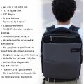 NPO Compact Smart 16'' Gri Notebook Sırt Çantası