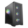 Frisby FC-9475G CREVO 600W 4x Fan 80+ Bronze Siyah RGB Mid Tower Kasa