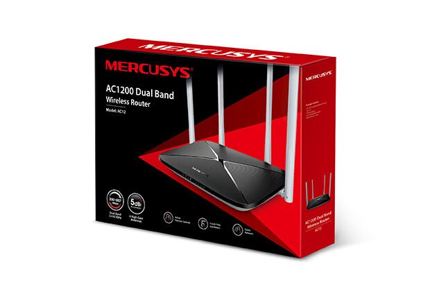 TP-Link Mercusys AC12 1200 Dual Band Wi-Fi Router
