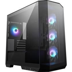 MSI MAG PANO M100R PZ ARGB Micro ATX Siyah Mid Tower Kasa PSU YOK