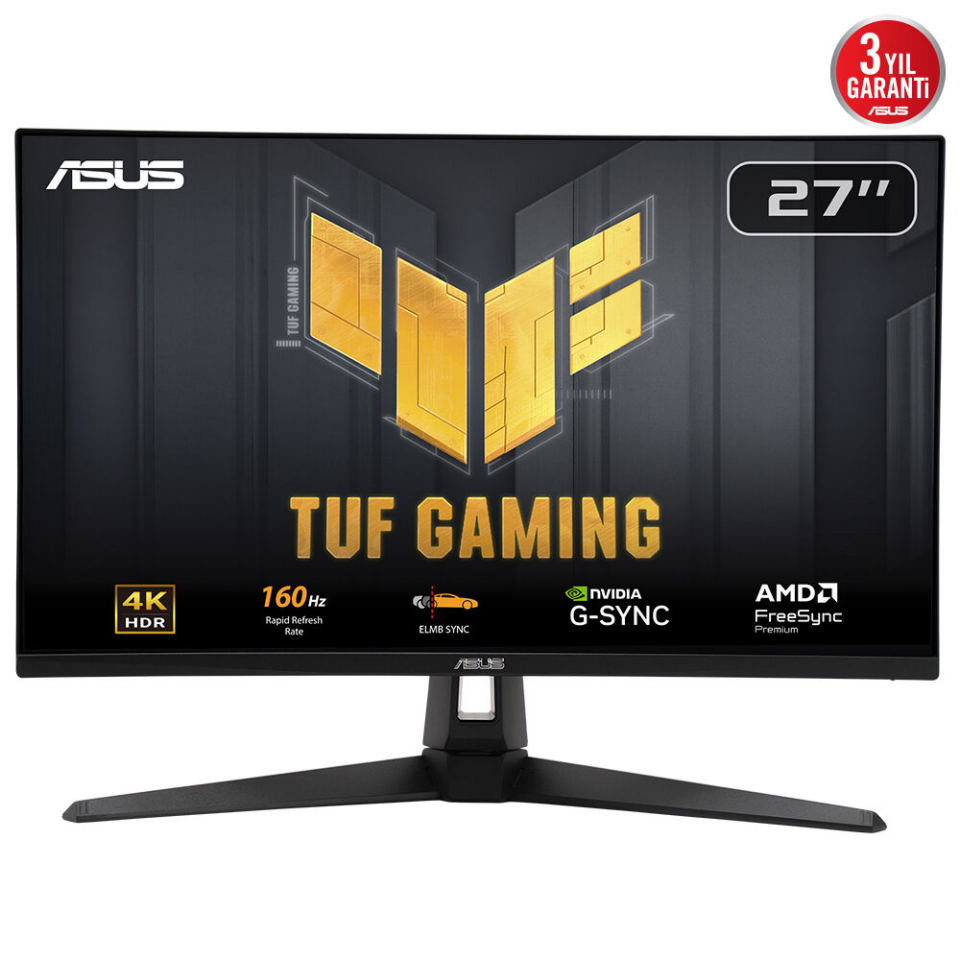 ASUS 27'' IPS TUF GAMING VG27UQ1A 1MS 160Hz HDMI-DP GAMING MONITOR (1920 X 1080)