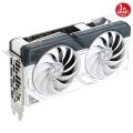 ASUS 8GB DUAL RTX4060TI-O8G WHITE GDDR6 128bit PCIE 4.0