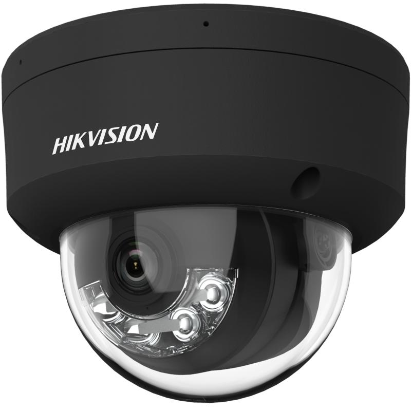 HIKVISION 4MP Dome 2.8mm IP Kamera Akıllı Hibrit Işıklı Sesli DS-2CD3141G2-LIUF
